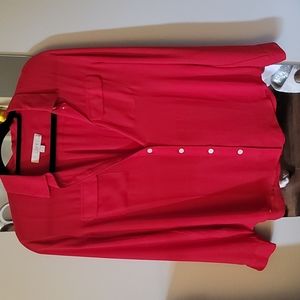 Anne Taylor Loft Portofino styled button up